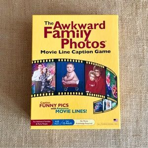 Awkward Family Photo Game Movie Edition (No Movie Knowledge Required) NWOT